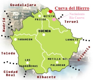 Principales accesos a la mina